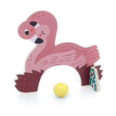 Jeu de croquet en bois "Animaux" - Michelle Carlslund pour VILAC 8572