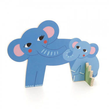 Jeu de croquet en bois "Animaux" - Michelle Carlslund pour VILAC 8572