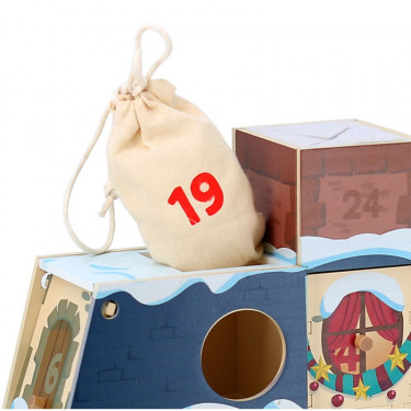 Calendrier de l'Avent, Maison à remplir - Vilac 1224