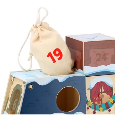 Calendrier de l'Avent, Maison à remplir - Vilac 1224