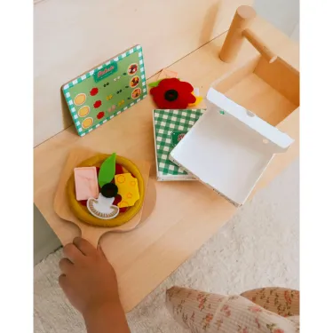 Roberto Pizza,  jouer à préparer des pizzas DJECO 5516