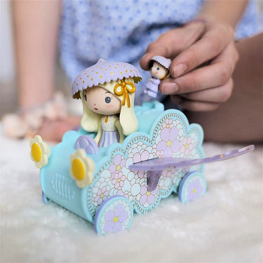 Jil & Jerry Tinycar figurine tinyly Djeco 6939