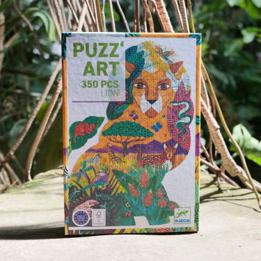 Puzzle Puzz'Art Lion 350 pcs DJECO 7660