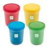 4 pots de pâte à modeler DJECO 9756