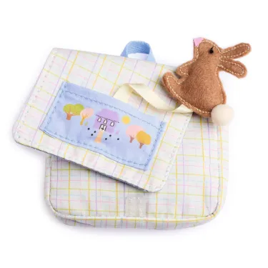 Cartable d'école pour poupée POMEA de Djeco 7794