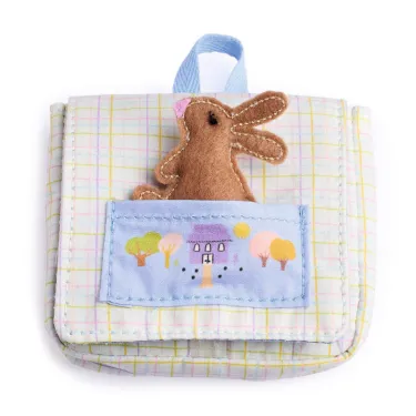 Cartable d'école pour poupée POMEA de Djeco 7794