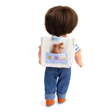 Cartable d'école pour poupée POMEA de Djeco 7794