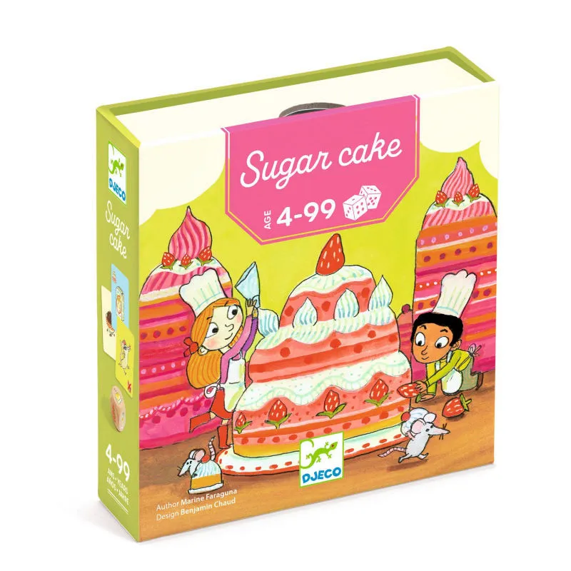 Sugar Cake, jeu de dés pour enfant DJECO 0836