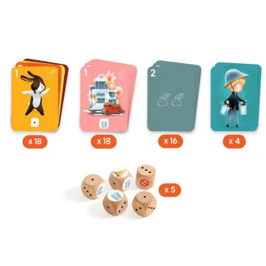 S.O.S. Mission, jeu de dés pour enfant DJECO 0831