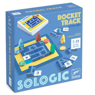 ROCKET TRACK - Jeu Sologic de DJECO 0825