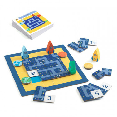 ROCKET TRACK - Jeu Sologic de DJECO 0825