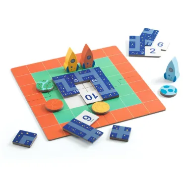 ROCKET TRACK - Jeu Sologic de DJECO 0825