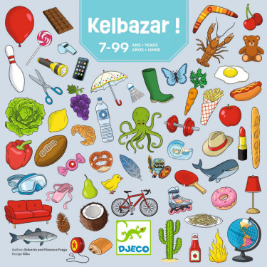 KELBAZAR ! jeu de société pour enfant DJECO 8422
