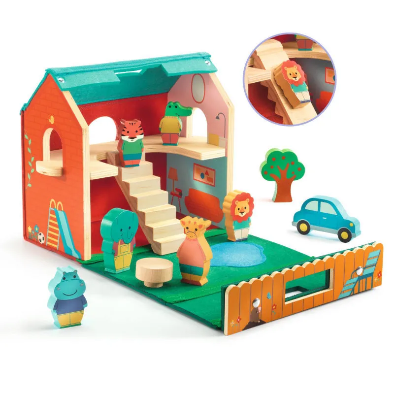"Softi House" Maison en bois DJECO 6448