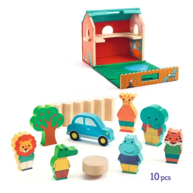 "Softi House" Maison en bois DJECO 6448