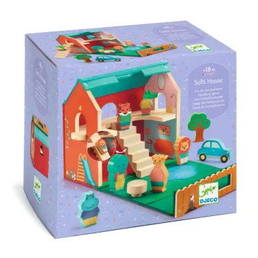 "Softi House" Maison en bois DJECO 6448