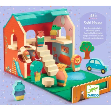 "Softi House" Maison en bois DJECO 6448