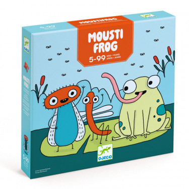 MOUSTIFROG jeu de société pour enfant DJECO 8593