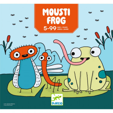 MOUSTIFROG jeu de société pour enfant DJECO 8593