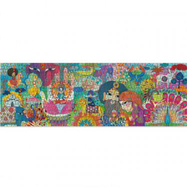 Puzzle 1000 pcs Magic India DJECO 7649