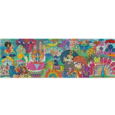 Puzzle 1000 pcs Magic India DJECO 7649