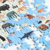Puzzle 500 pièces "Animaux du monde" POPPIK