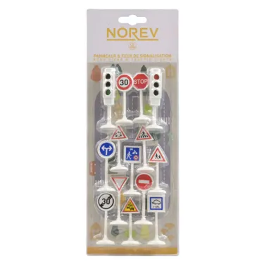 Panneaux de signalisation pour petites voitures Norev