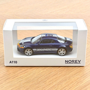 Alpine A110 Gendarmerie 2017 - Voiture Jet-Car Norev 1/43