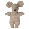 Bébé souris dans son couffin Maileg - Rose