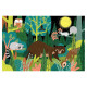 Puzzle qui Brille dans le Noir 'Dans la forêt' 100 pcs Mudpuppy