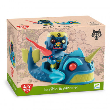 Arty Toys TERRIBLE & MONSTER djeco 6839