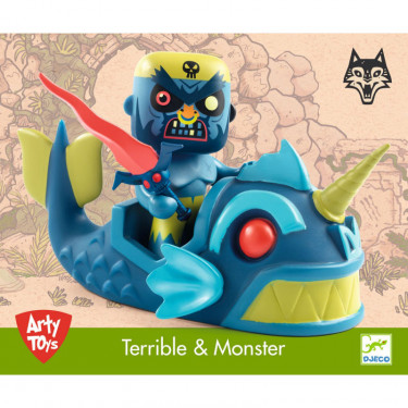 Arty Toys TERRIBLE & MONSTER djeco 6839