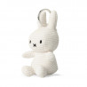 Porte-clefs Miffy en velours côtelé - blanc crème