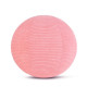 Peluche Smiley en velours côtelé 23cm - rose