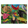 Puzzle double face 100 pcs "Forêt tropicale: dessus-dessous" Mudpuppy