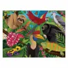 Puzzle double face 100 pcs "Forêt tropicale: dessus-dessous" Mudpuppy