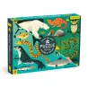 Puzzle double face 100 pcs "Prédateurs terrestres et marins" Mudpuppy