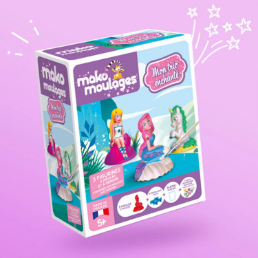 Mako Moulages "Trio enchanté" étui 3 moules 39120