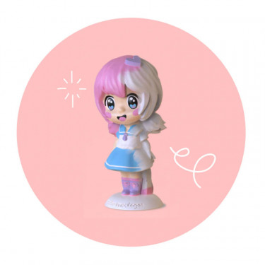 Mako Moulages "Mes Amis Kawaii" coffret 5 moules 39121