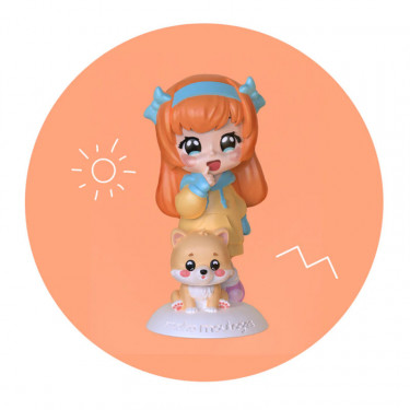 Mako Moulages "Mes Amis Kawaii" coffret 5 moules 39121