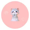 Mako Moulages "Mes Amis Kawaii" coffret 5 moules 39121
