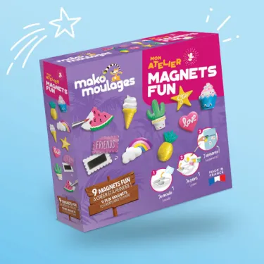 Mon atelier Magnets Fun Mako Moulages 39119