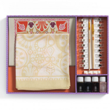 Peinture sur soie "Pétales" Atelier 11 - Atelier Grands Augustins - DJECO AGA 10011