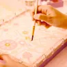 Peinture sur soie "Pétales" Atelier 11 - Atelier Grands Augustins - DJECO AGA 10011