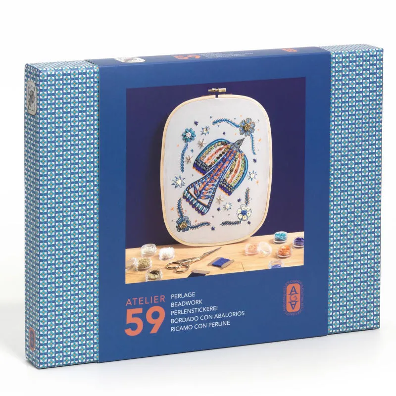 Perlage "Oiseau" Atelier 59 - Atelier Grands Augustins - DJECO AGA 10059