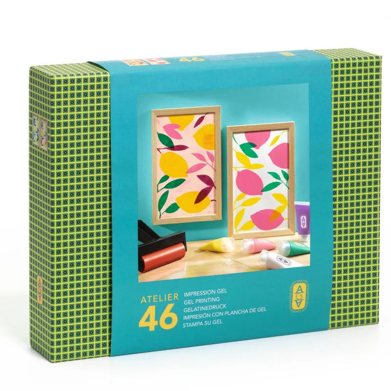 Impression Gel "Citrons" Atelier 46 - Atelier Grands Augustins - DJECO AGA 10046