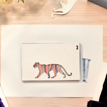 Impression Gel "Panthères" Atelier 47 - Atelier Grands Augustins - DJECO AGA 10047