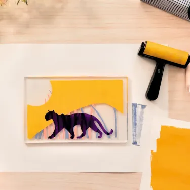 Impression Gel "Panthères" Atelier 47 - Atelier Grands Augustins - DJECO AGA 10047