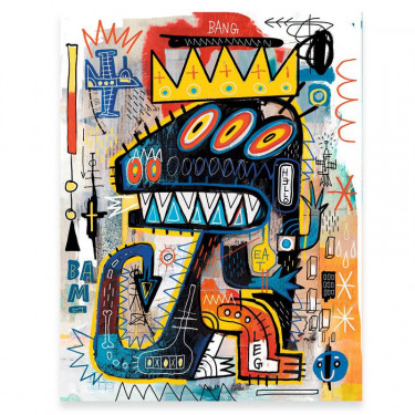 Atelier marqueurs "Brooklyn" DJECO 8388 inspired by Basquiat