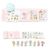 Vestiaire de Lilyrose, autocollants repositionnables tinyly DJECO 6980